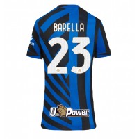 Maglie da calcio Inter Milan Nicolo Barella #23 Prima Maglia Femminile 2024-25 Manica Corta